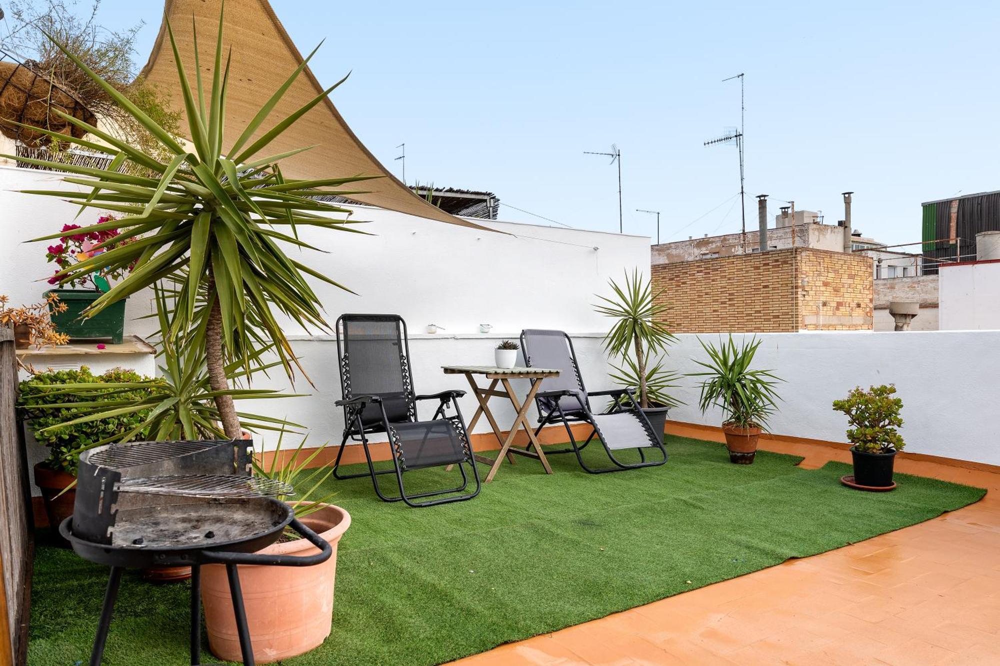 Super Terraza Lejlighed Amposta Eksteriør billede